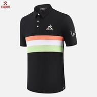 LeCoqSportif golf men's short-sleeved T-shirt men's summer comfortable sports Polo shirt Golf clothi