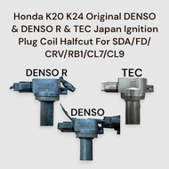 Honda K20 K24 Original DENSO&DENSO R&TEC Japan Ignition Plug Coil Halfcut For SDA/FD/CRV/RB1/CL7/CL9