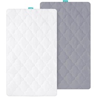 Bassinet Mattress Pad Cover, Fits 23” x 28” 4moms Breeze Plus Bassinet, 2 Pack, Ultra Soft Waterproo