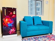 Rumah 450 m² dengan 1 bilik tidur dan 1 bilik mandi peribadi di Chikkabellandur (Entire Private 1BHK