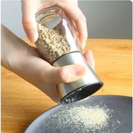 SUPER SMOOTH PEPPER GRINDER HIGH QUALITY 304 Stainless Steel - EXTREMELY FAST SALT PEPPER CHILI SPIC