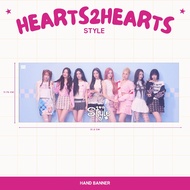 HOLOGRAM HAND BANNER HEARTS2HEARTS KPOP HANDBANNERfocus UNOFFICIAL H2H CARMEN JIWOO YUHA JUUN ANA