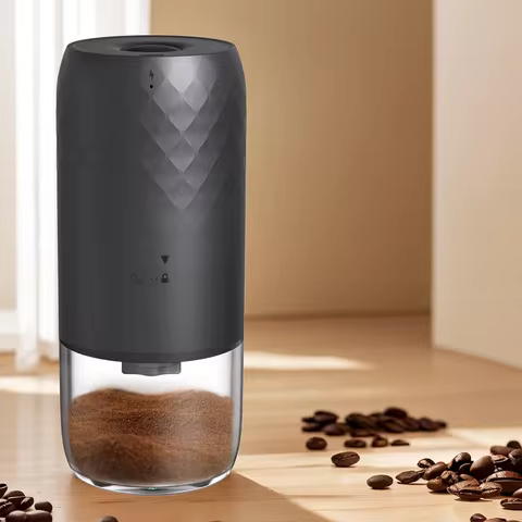 3AW Cordless Electric Coffee Grinder, 40-Grade External Adjustable Ceramic Burr, Type-C Charging, Au