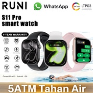 Runi Watch S11 Pro AI Smartwatch 400mAh Bluetooth IP68 1.85'' LTPO AMOLED ChatGPT All Workout Waterp