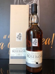Rosebank 1981 25 YO Cask Strength -61.4%abv Single Malt Scotch Whisky Limited Edition