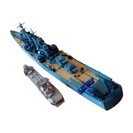 Naval Ship Military Ship Kit Fun Aircraft Carrier Toy Papercraft Toy for