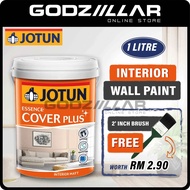 1L Jotun Essence Cover Plus (Matt) | Interior Wall Paint | Cat Dalam Dinding Rumah (Tidak Kilat)