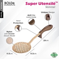 BOLDe Super Utensile Skimmer - Sutil - Sodet - Spatula Bundar Lubang