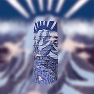 【小創襪】玉山 抑菌保暖頭巾 運動頭巾 登山頭巾臺灣百岳山 藍白