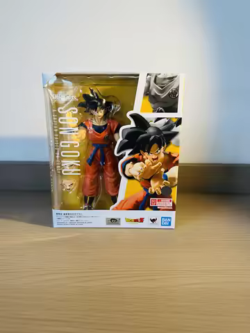 S.H.Figuarts Son Goku Dragon Ball Z Figura de Acción Articulada Bandai Anime