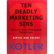 TEN DEADLY MARKETING SINS Business Book