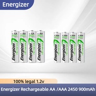 / /Authentic Energizer Rechargeable AA AAA Battery 1.2V 2450mah 900mah toy cameraRemote control shav