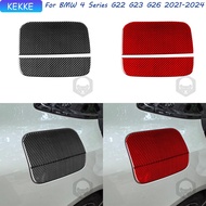 For BMW 4 Series G22 G23 G26 2021-2024 Carbon Fiber Fuel Tank Cap Decal Auto Decoration Accessory St