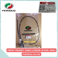 Original Perodua Kelisa Front Bonnet Cable Depan Bonet Kabel 53630-87Z06-000