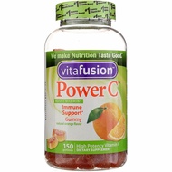 VitaFusion Power C Gummy Vitamins for Adults Absolutely Orange - 150 ct, Pack of 6 VitaFusion Power