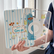 ZOYU | เคสป้องกันสำหรับ iPad Air 7 Pro iPad 11 Mini 7 iPad 10 9 13 นิ้ว พับได้ ใส