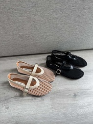 [พร้อมส่ง] WEAR.SOUL #S640-Mesh Flats (รุ่นปิดส้น)