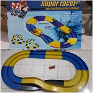 Tamiya 2-trail Car Track Toy - Tamiya 2-lane Track Set And Tamiya Car
