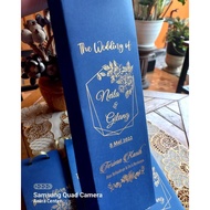 Exclusive bottle paper bag size 8x8x27 and 8x8x30