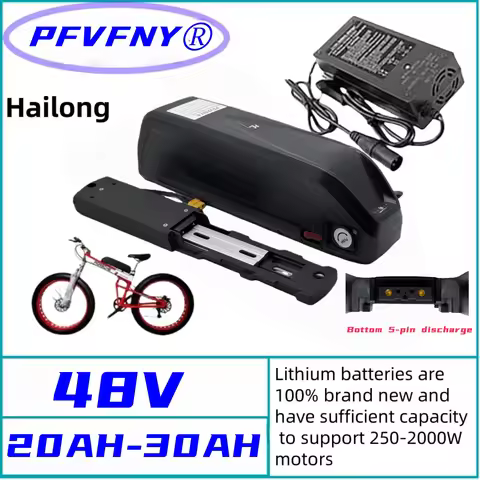 Fast air transportation, 24-hour delivery upon order, bottom discharge of 48V 20-30AH Hailong batter