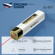 SmilingShark Laser Pointer Pen USB Rechargeable Green Laser Pointer Red Laser Lamp Portable Laser Pe