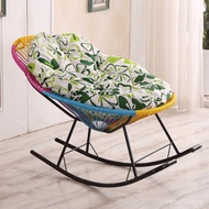 Nap Chair Adult Reclining Chair Rocking Lazy Rocking Chair Rest Elderly Foot Pedal Colorful Children
