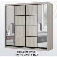 Almari Baju Almari Pakaian Wardrobe 8x8 kaki
