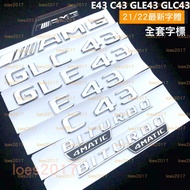 BENZ AMG Wordmark Rear Mark Tail C43 W205 E43 W213 GLC C253 GLE X167 43