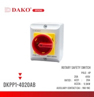 DAKO สวิทช์ลูกบิดกันน้ำแบบมีกล่อง DKPP1-4020AB