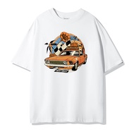 KATUN Men's and Women's T-shirts Cultural Graphic Design - Creative/ 100% Cotton Loose/ T-shirts Vin