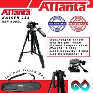 Attanta Kaiser 234 Tripod for DSLR, Mirrorless Or HP+Tripod Bag