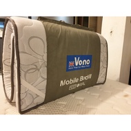 Vono Mobile Bed II, Premium Latex Feel, High Density Foam Single Foldable Mattress - similar to Dreamland