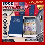 Safe Box Cash Box with Lock Hidden Storage Vault Safety Box Portable Cash Box Money Organizer Box
