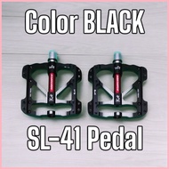 ◮ ◳ MOUNTAINPEAK Pedal SL-41 MTB Road Pedal Alloy Sealed Bearing Anti Slip Flat Alloy Bicycle Pedal