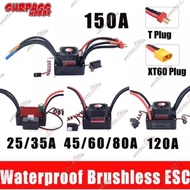 Surpass Hobby Waterproof ESC 35A 45A 60A 80A 120A 150A Brushless