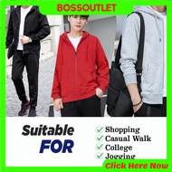 Baju Jeket Sweater Hoodie zip Baju Jaket Lelaki Casual Cotton Jacket Lelaki