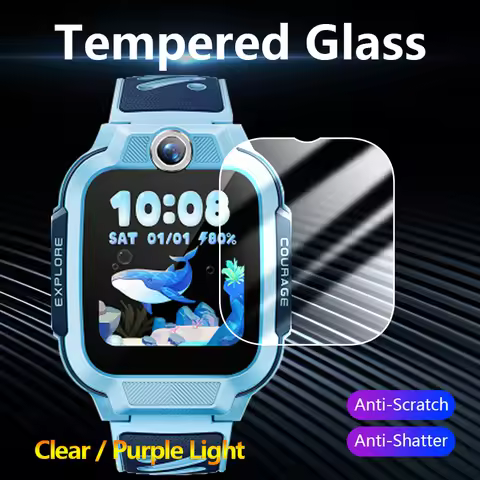 For Imoo Xiaotiancai Watch Phone Smartwatch Z3 Z2 D5 U5 N5 Q3 Clear / Anti Purple Light 9H Tempered
