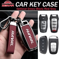 Haval Zinc Alloy Key Cover Car Key Shell Smart Key Case Protector Car KeyChain Key Ring Fashion Acce