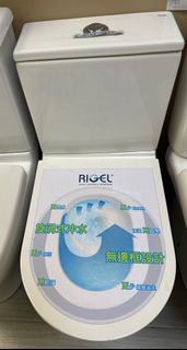Rigel Rimless WC9030FA 旋轉式自由咀座廁