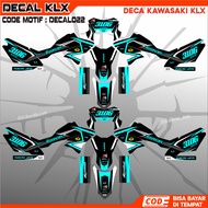 Decal KLX STRIPING KLX OLD DECAL MOTIF KLX AND COOL