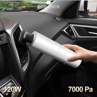 Cordless Portable Car Vacuum Cleaner Handheld Auto Vacuum 7000PA 120W High Suction For Cleaning Wet Dry Mini Wireless Cleaner