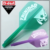 CONDOR DARTS FLIGHT - SHAPE (STD SMALL) Trinidad Logo Integrated dart flight For steel tip soft tip 