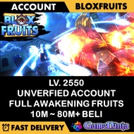 ✨Cheapest Blox Fruit Account | Ready Stock | 100% Unverified | PC Phone XBOX