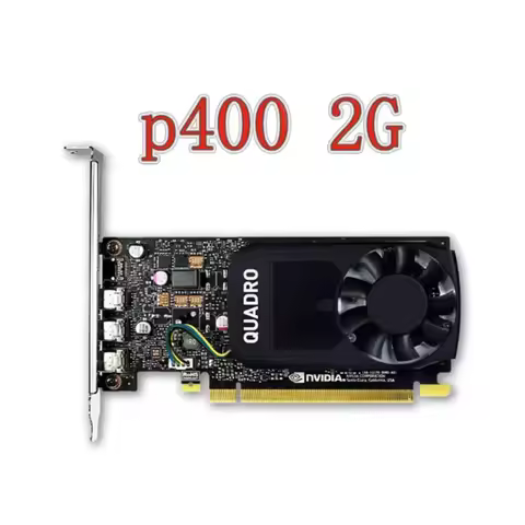 Quadro P400 P600 2GB Graphics Card for Professional Graphic Design 3D Modeling Rendering CAD/PS Quad
