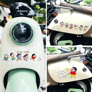 Crayon Shin-chan  Shin Chan Diamond-level Strong Reflective Sticker Motorcycle Body Safety Warning D