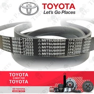 Original Toyota Fan Belt 90916-T2033 for Toyota Hilux GUN125 GUN126 Fortuner GUN156 GUN165 1GD 2GD (