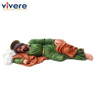 St Joseph Sleeping Green Statue, Bonus Sheet Prayer