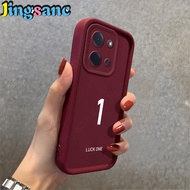 Jingsanc Silicone Phone Case For POCO C85 Soft TPU Full Camera Protection Lucky Numbers Casing Shock