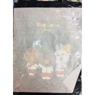 Global Warming Reduction Bag Line Friends Pattern -Eleven 7-11 Seven Eleven