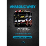 NPL 100% Anabolic Whey gH (1.8kg) HgH Muscle Growth Lean Muscle Performance Creatine Stack Halal Fit